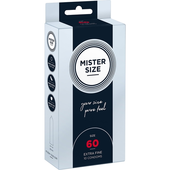 MISTER SIZE 60 (10 PACK) - EXTRAFINOS