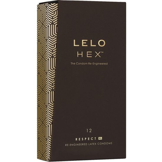 LELO HEX PRESERVATIVOS RESPECT XL 12UDS LELO