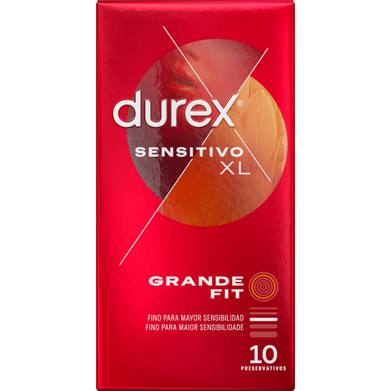 DUREX SENSITIVO XL 10UDS