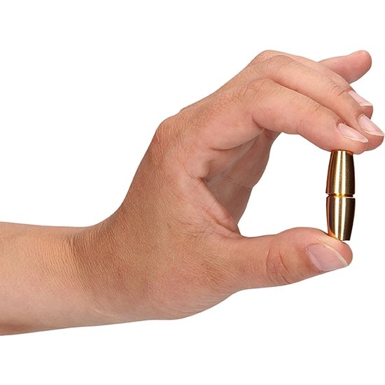 PINZAS MAGNÉTICAS PARA PEZONES - CILINDRO SENSUAL - ORO