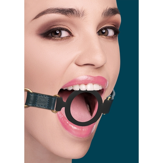 OUCH HALO - SILICONE RING GAG - VERDE
