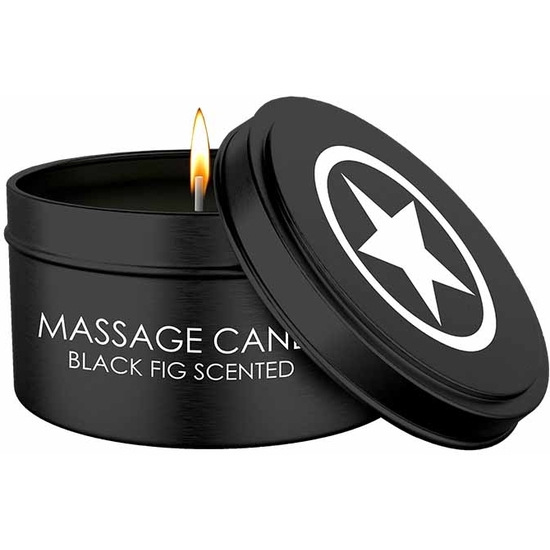 MASSAGE CANDLE - DISOBEDIENT SCENTED - NEGRO