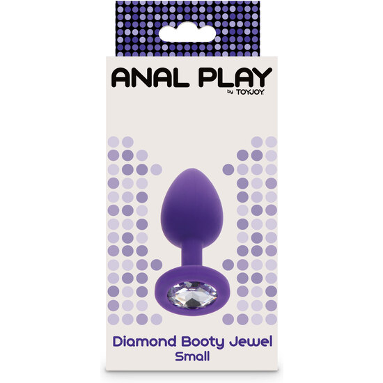 TOYJOY - DIAMOND BOOTY JEWEL SMALL - MORADO