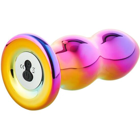 
				GLAMOUR GLASS REMOTE VIBE CURVED PLUG
				