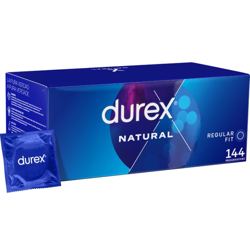 DUREX NATURAL 144 UNIDADES DUREX CONDOMS