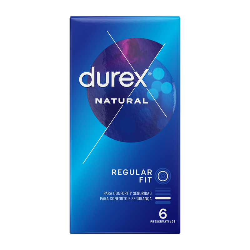 DUREX NATURAL PLUS 6 UNIDADES