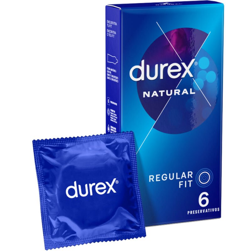 DUREX NATURAL PLUS 6 UNIDADES DUREX