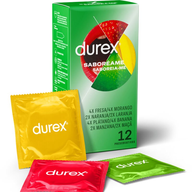 DUREX SABOREAME 12 UNIDADES DUREX CONDOMS