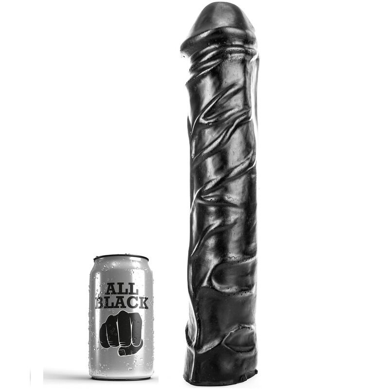 Comprar All Black Dildo Gigante Fisting Suave 32 Cm