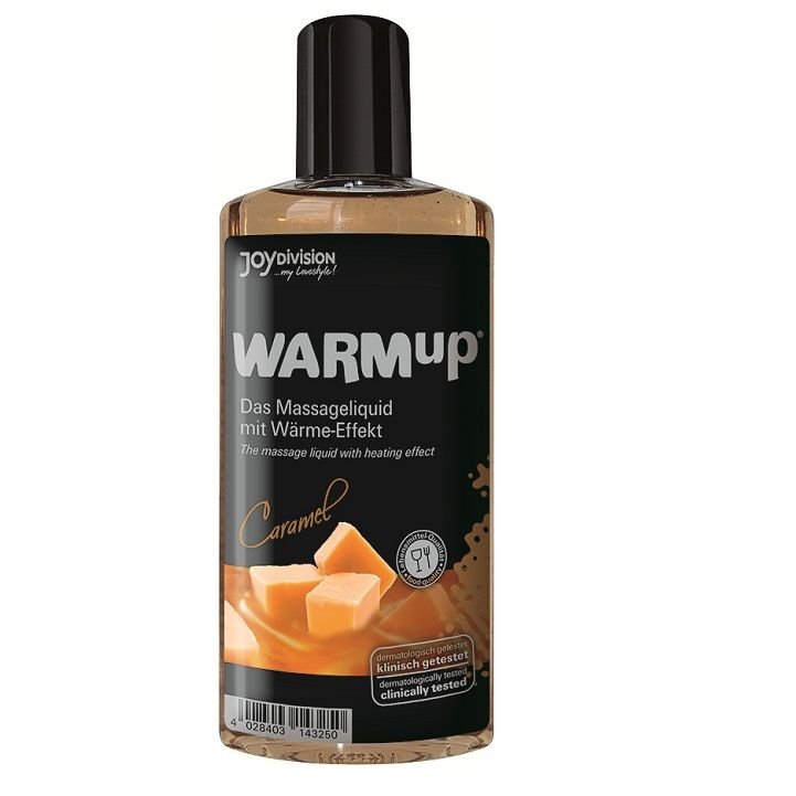 ACEITE DE MASAJE EFECTO CALOR CARAMELO 150ML WARMUP
