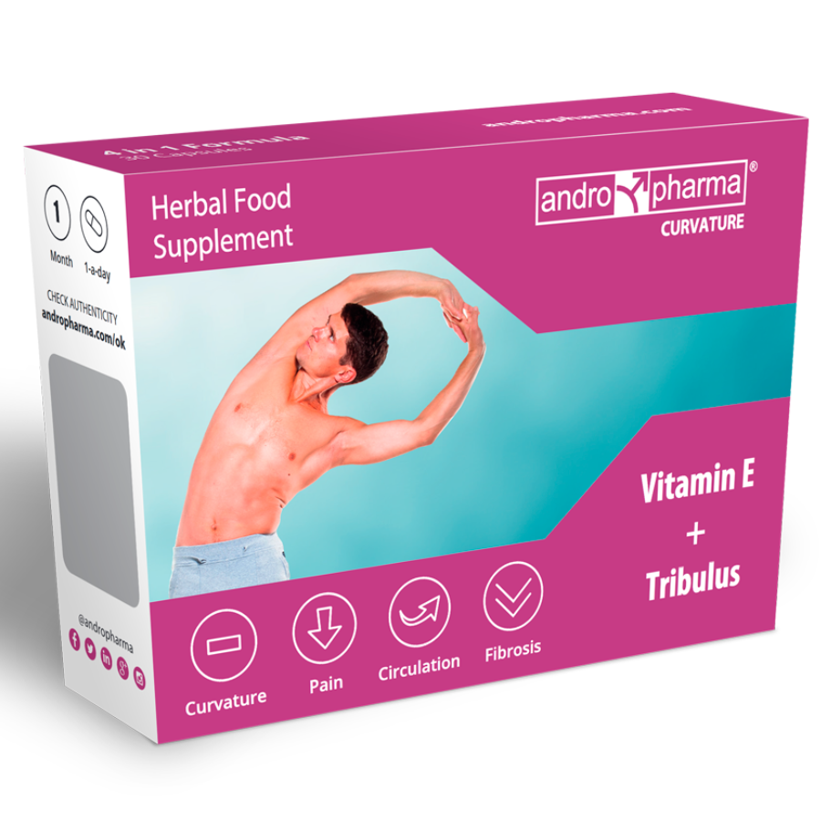 ANDROPHARMA CURVATURE TRATAMIENTO PEYRONIE ANDRO MEDICAL