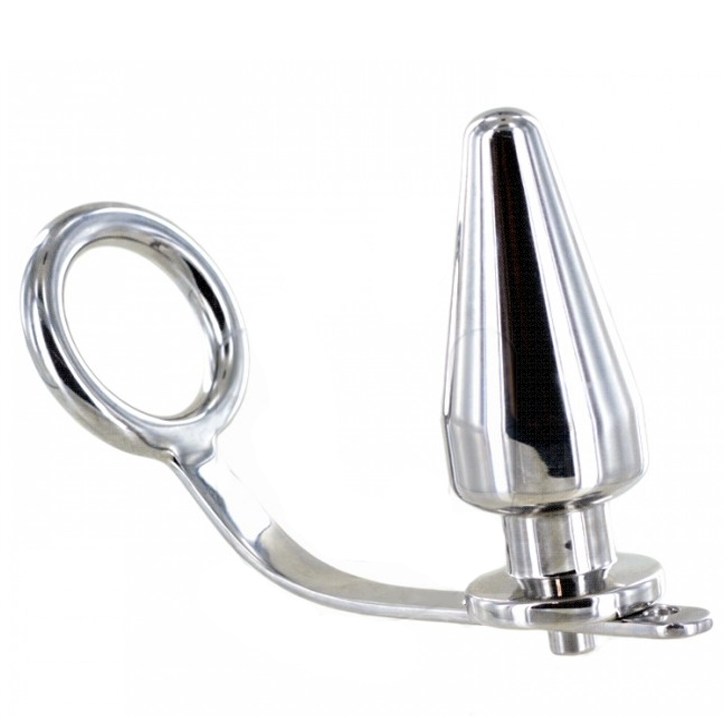 METALHARD ANILLO ACERO CON PLUG ANAL 80 X 55 MM METAL HARD