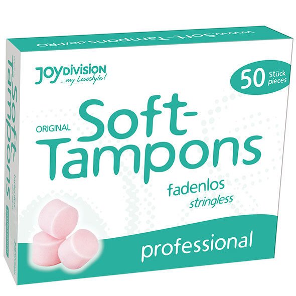 SOFT-TAMPONS TAMPONES ORIGINALES PROFESSIONAL/ 50UDS SOFT-TAMPONS