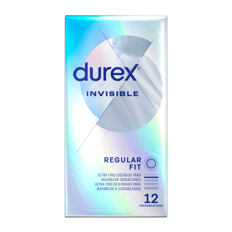 DUREX INVISIBLE EXTRA FINO 12 UDS