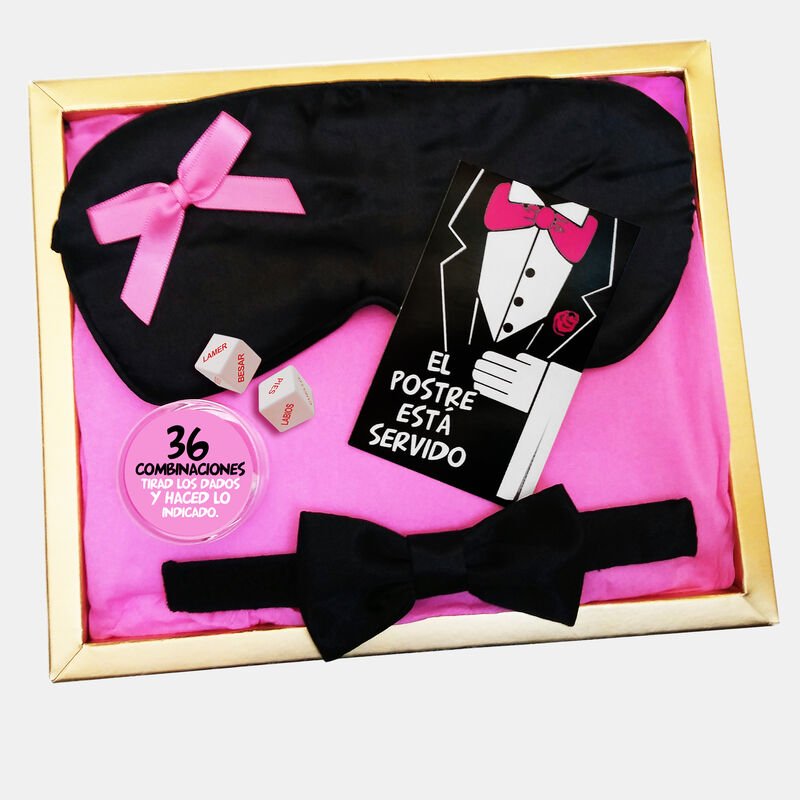 Comprar Kit Erotico Antifaz El Postre Está Servido