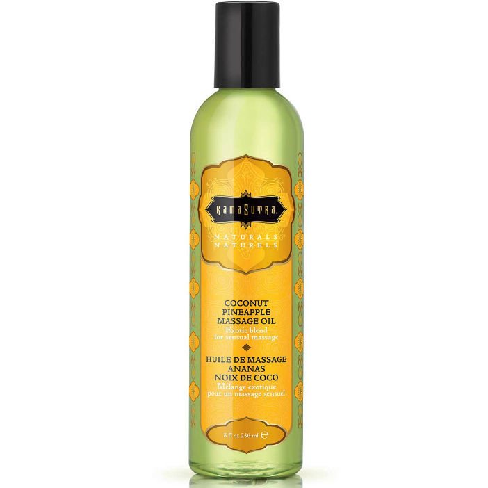 KAMASUTRA NATURALS ACEITE DE MASAJE PIÑA COLADA 236ML KAMASUTRA  COSMETICS