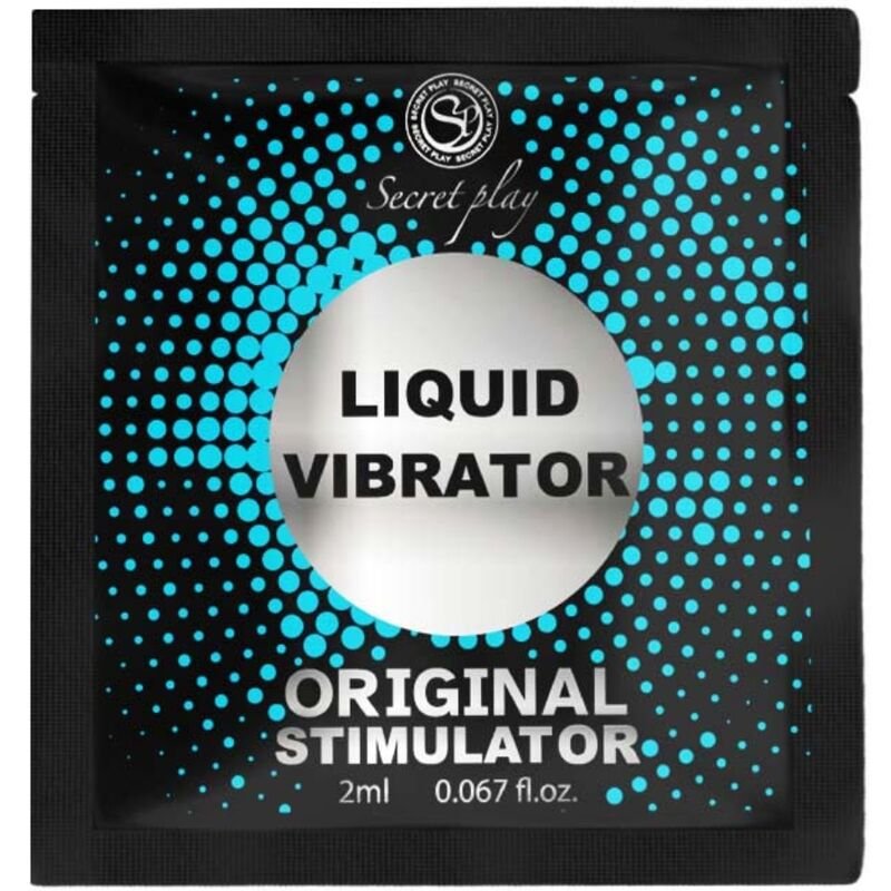 SECRETPLAY VIBRADOR LIQUIDO ESTIMULADOR UNISEX 2 ML SECRETPLAY COSMETIC