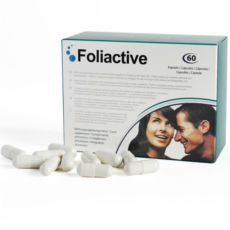 FOLIACTIVE PILLS COMPLEMENTO ALIMENTICIO CAIDA PELO 500COSMETICS