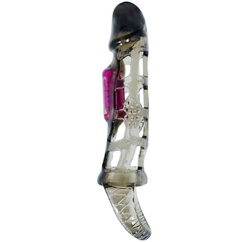 Comprar Baile - Funda Extensora Pene Con Vibración Y Strap 13.5 Cm