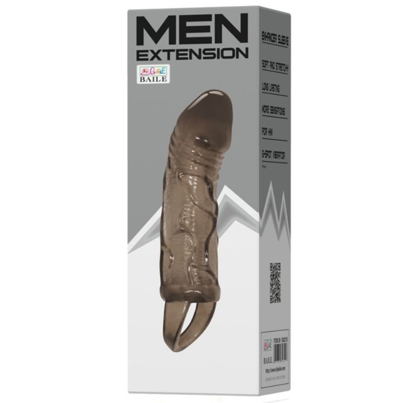 Comprar Baile - Funda Extensora Pene Con Strap Para Testículos Negro 13.5 Cm