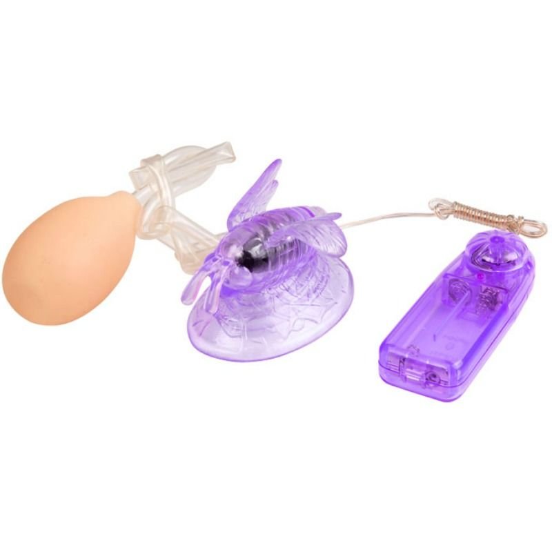 MARIPOSA VIBRADORA ESTIMULACION CLITORIS LILA BAILE STIMULATING