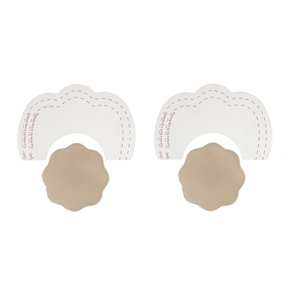 BYE-BRA REALZADOR PECHOS + CUBREPEZONES DE SILICONA COPA D-F