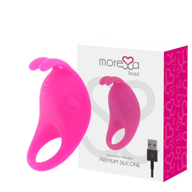 Amoressa Brad Premium Silicone Recargable Rosa