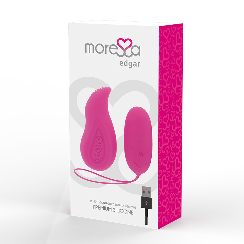 AMORESSA EDGAR PREMIUM SILICONE CONTROL REMOTO