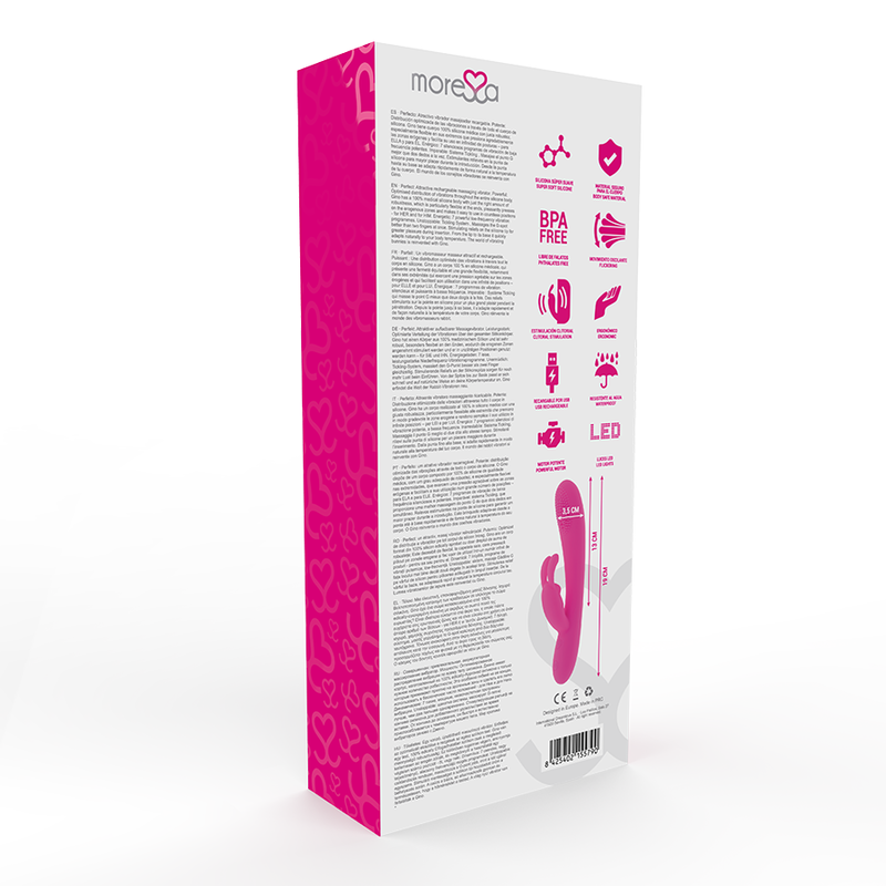 AMORESSA GINO PREMIUM SILICONE RECARGABLE