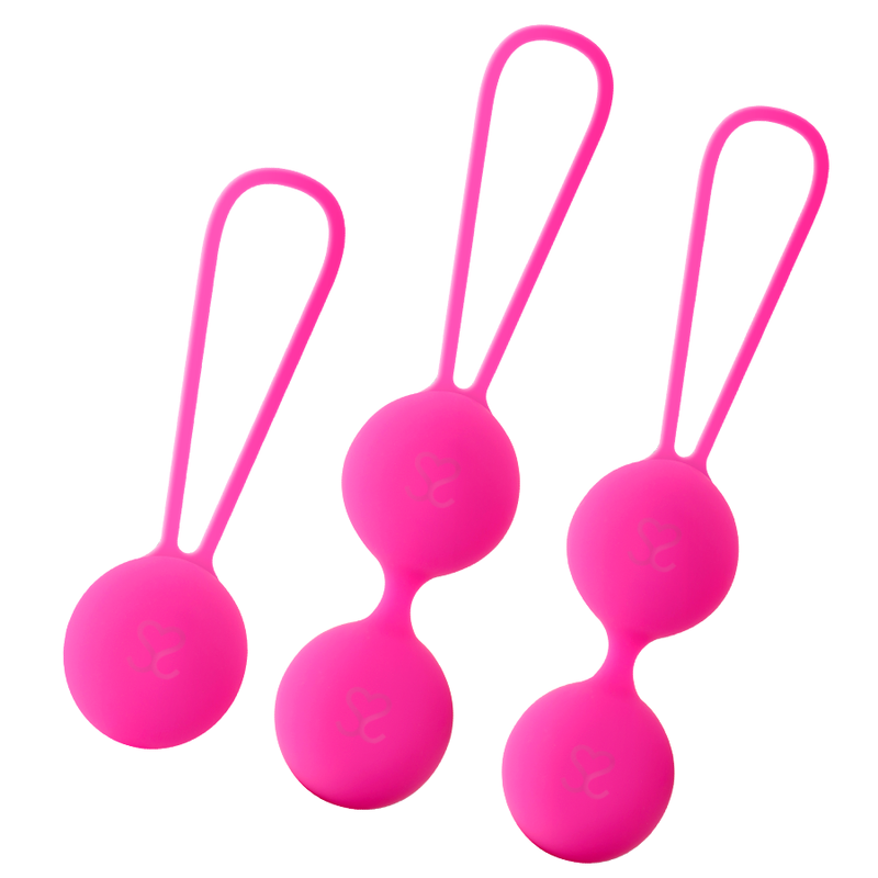AMORESSA OSIAN SET PREMIUM SILICONA ROSA