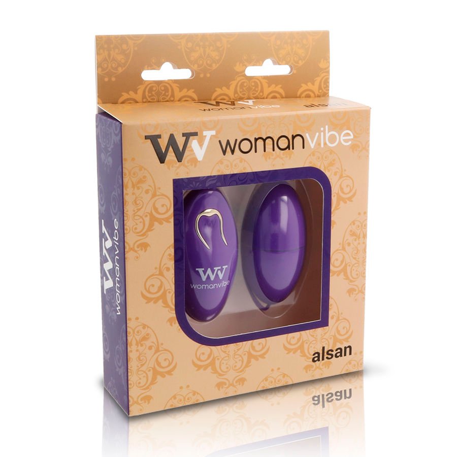WOMANVIBE ALSAN HUEVO CONTROL REMOTO LILA