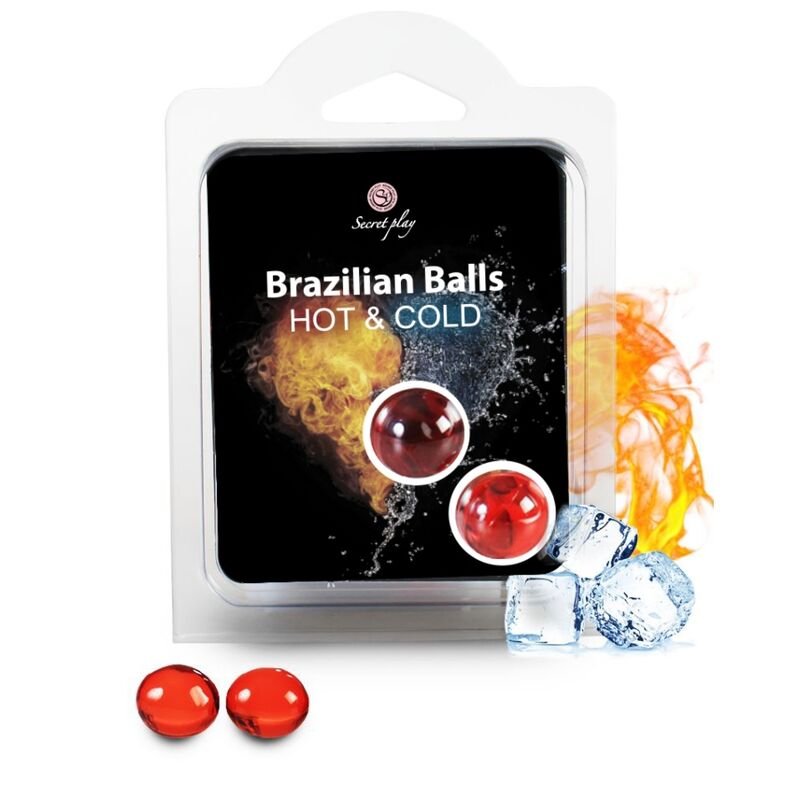 BRAZILIAN BALLS EFECTO CALOR & FRIO  2 UNIDADES SECRETPLAY