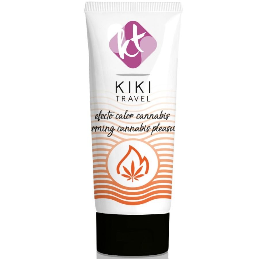 KIKÍ TRAVEL GEL DESLIZANTE SABOR A CANNABIS EFECTO CALOR INTENSO 50ML KIKÍ TRAVEL