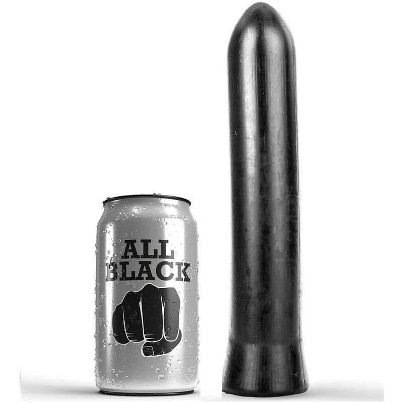 ALL BLACK DILDO 22 CM ALL BLACK