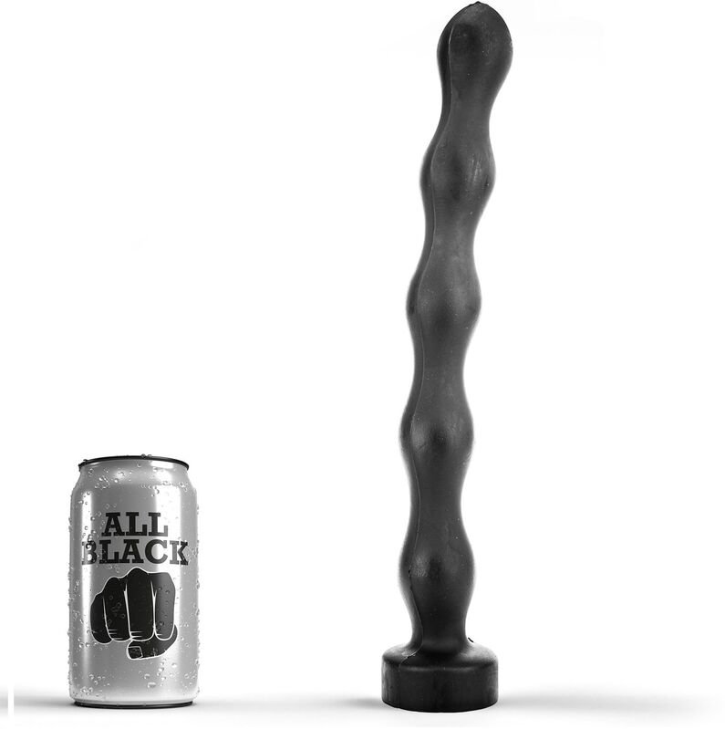 ALL BLACK  ANAL PLUG BALL 32CM ALL BLACK