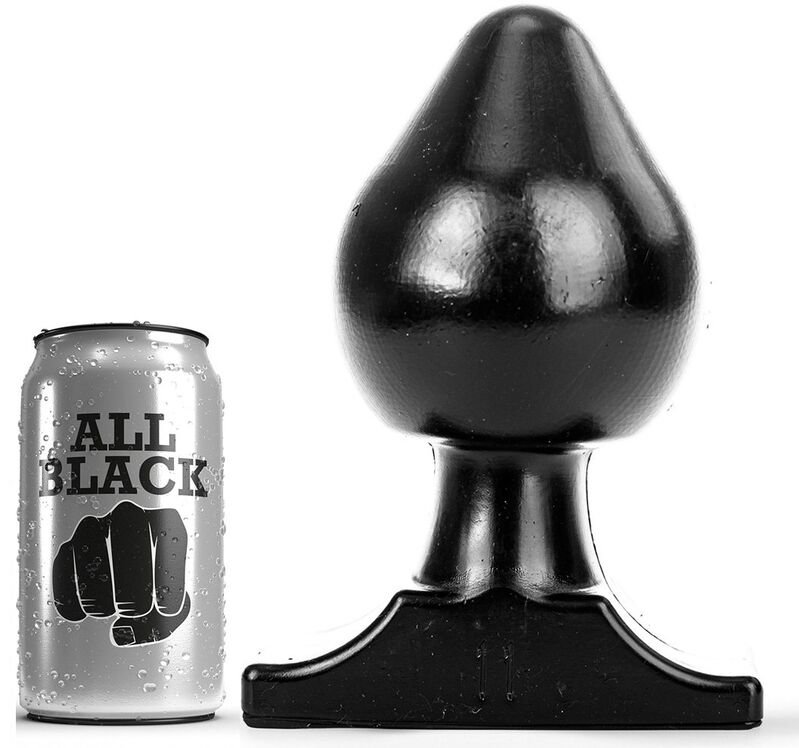 ALL BLACK ANAL PLUG 19CM ALL BLACK