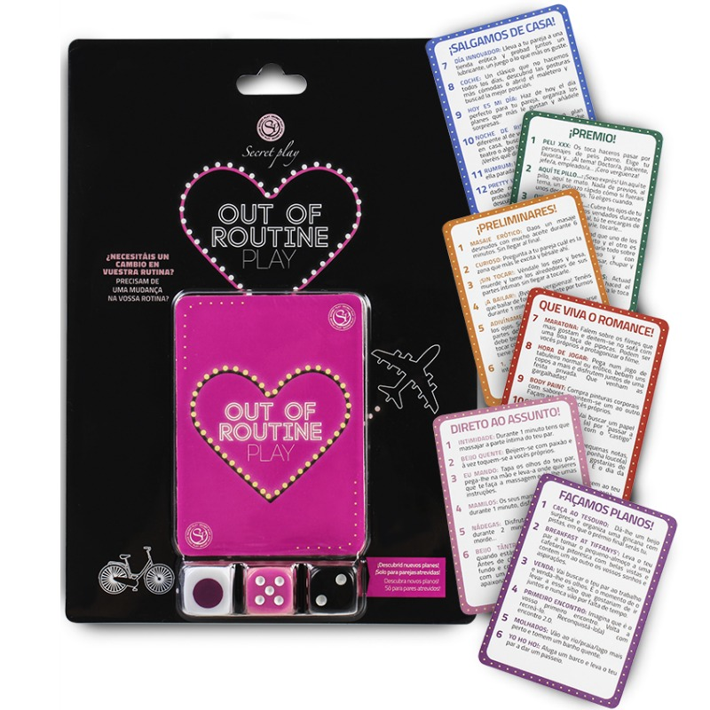 SECRET PLAY JUEGO CAMBIA TU RUTINA VERSION ES / PT SECRETPLAY