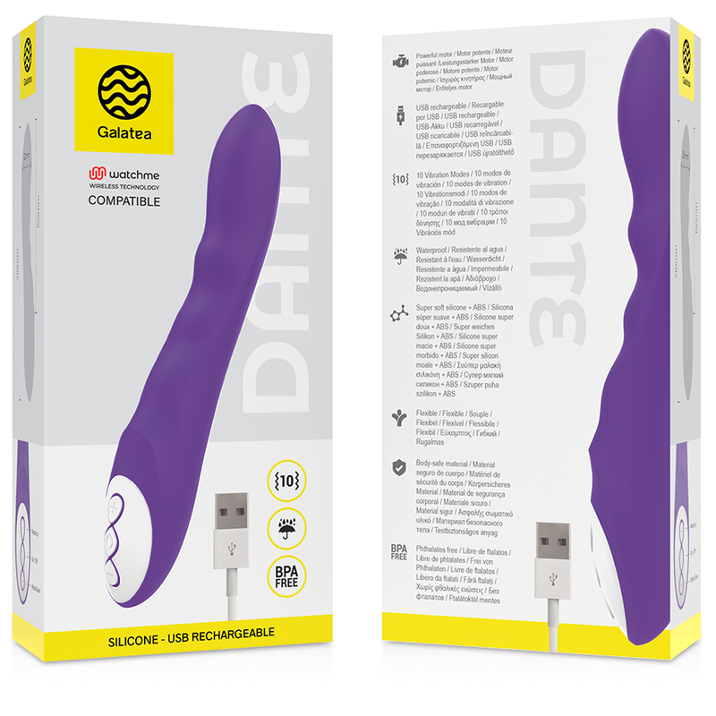GALATEA DANTE VIBRADOR LILA