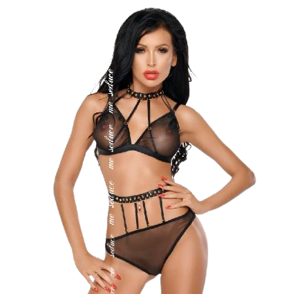 ME-SEDUCE DOTTY SET DOS PIEZAS NEGRO S/M ME-SEDUCE 