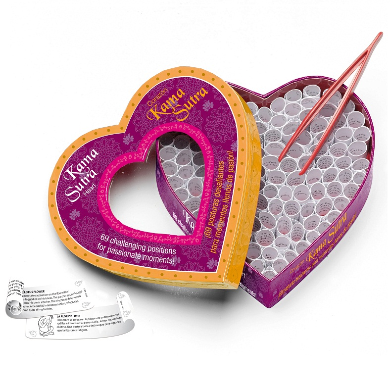 KAMA SUTRA HEART & CORAZON KAMA SUTRA (EN-ES) TEASE&PLEASE