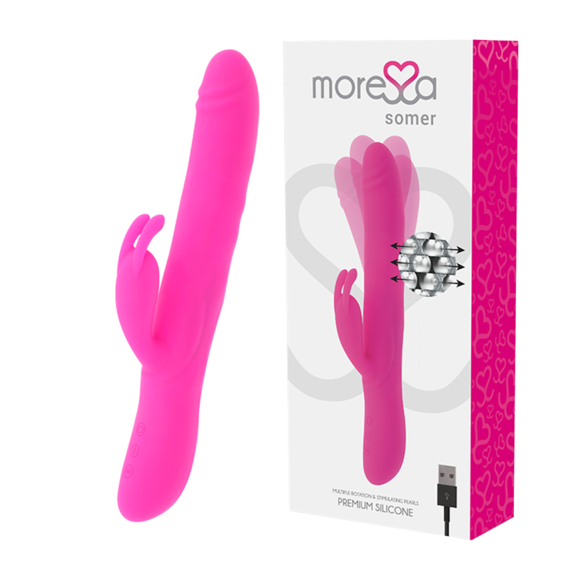 Amoressa Somer Vibrador Premium Con Rotacion Multiple
