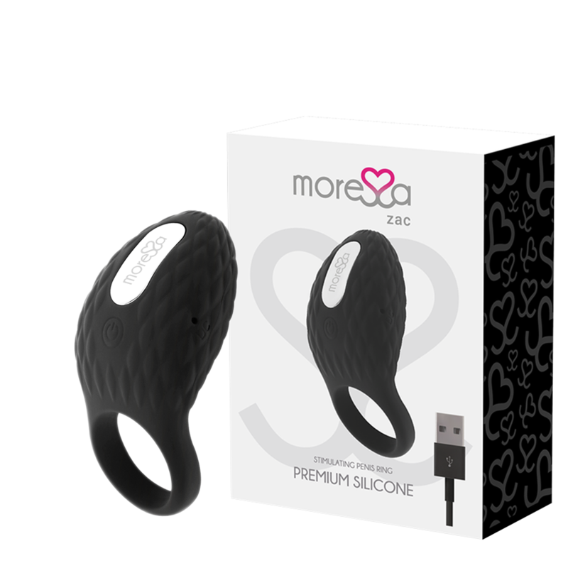 MORESSA ZAC ANILLO VIBRADOR RECARGABLE PREMIUM MORESSA