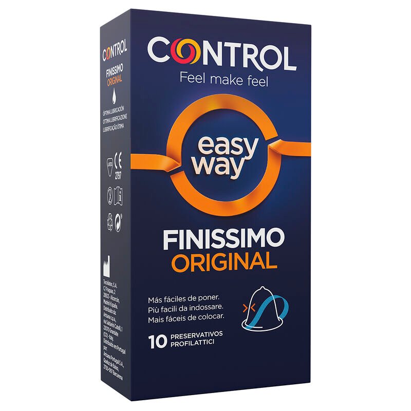 CONTROL ADAPTA EASY WAY FINISSIMO 10 UNITS CONTROL CONDOMS