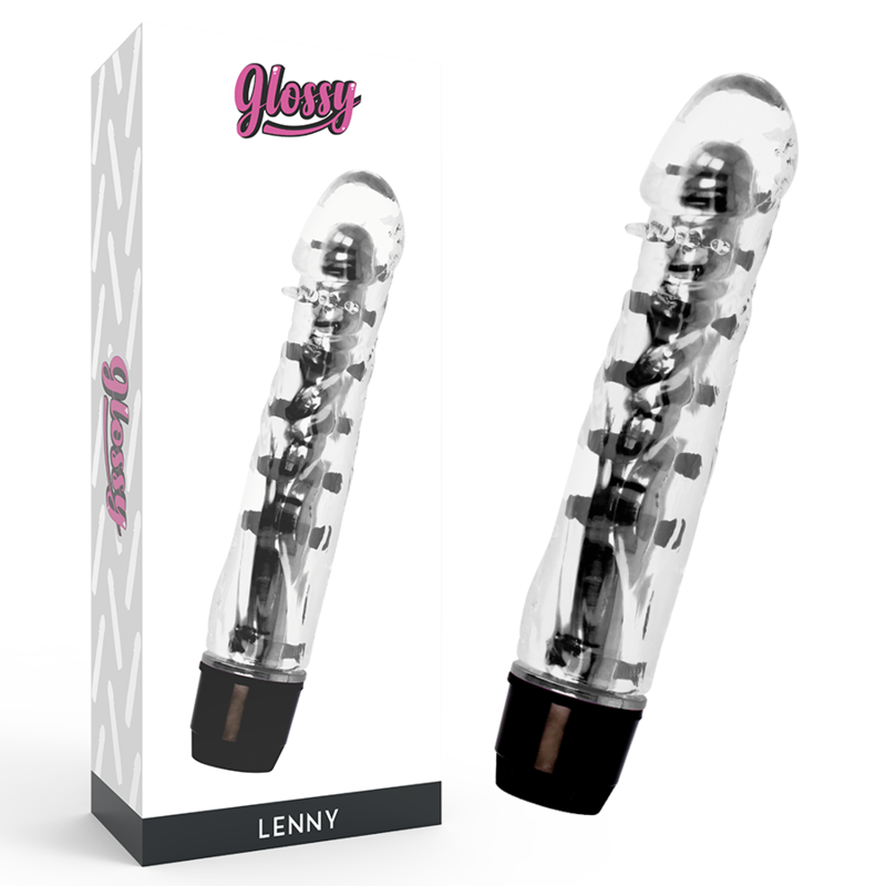 GLOSSY - LENNY VIBRADOR NEGRO GLOSSY