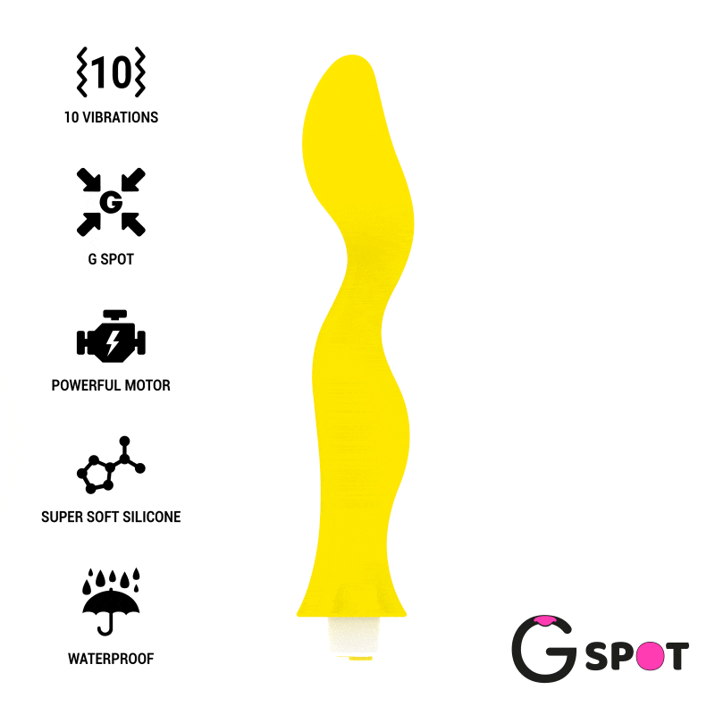 G-SPOT GAVYN VIBRADOR PUNTO G AMARILLO G-SPOT