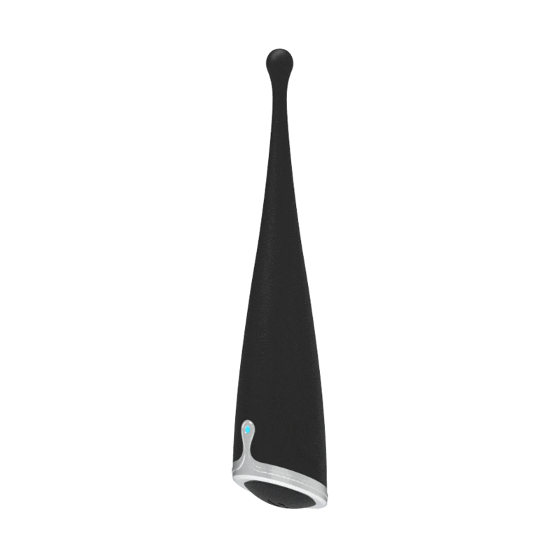 BRILLY GLAM SPOT VIBE VIBRADOR CLITORIAL ORGASMICO SILICONA NEGRO BRILLY GLAM