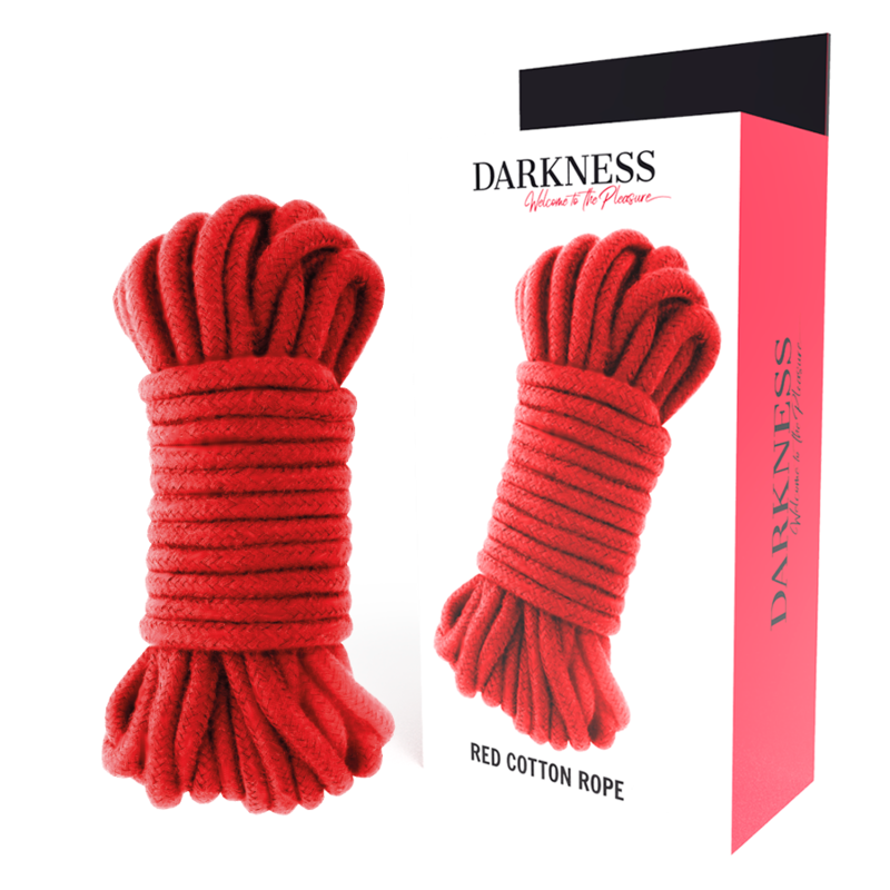 DARKNESS - CUERDA JAPONESA 10 M ROJO DARKNESS BONDAGE