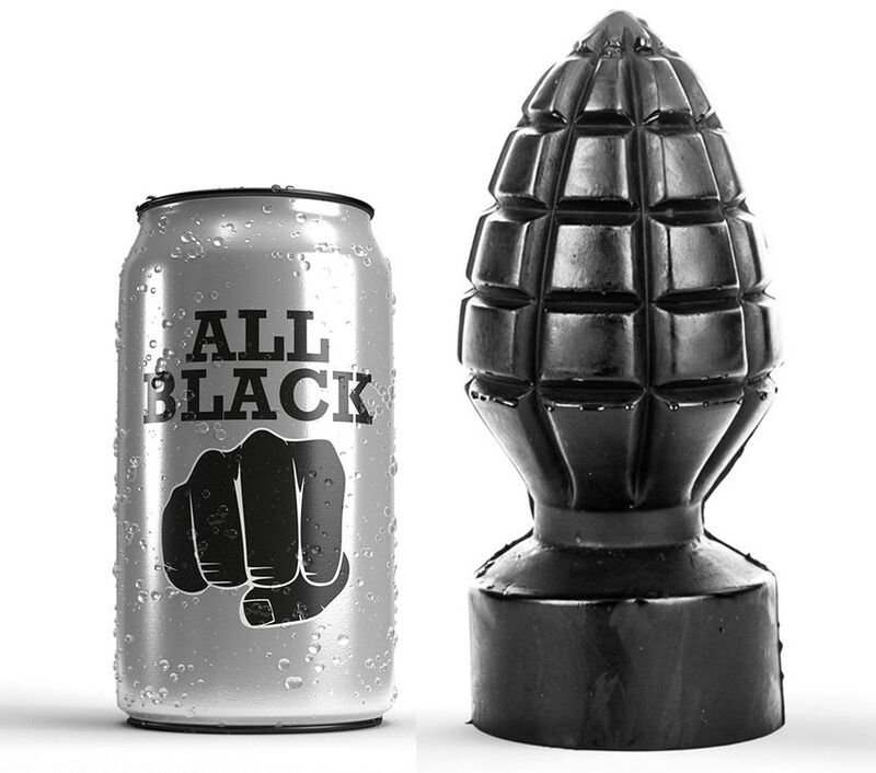 ALL BLACK PLUG ANAL 14CM ALL BLACK