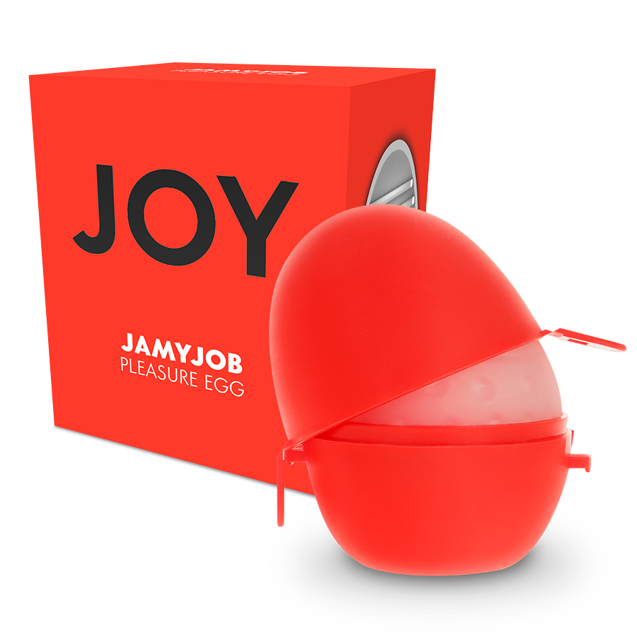 JAMYJOB HUEVO MASTURBADOR DISCRETO VERSION ROJO JOY JAMYJOB