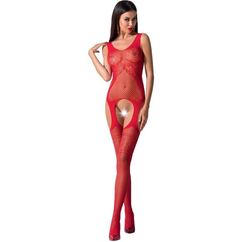 Comprar Passion Woman Bs061 Bodystocking Blanco Talla Unica